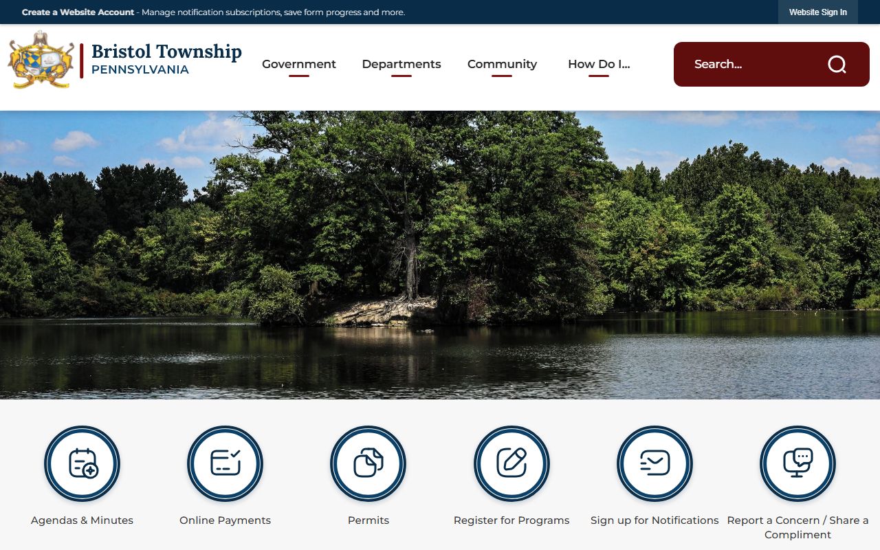 Bristol Township Levittown phone directory and services