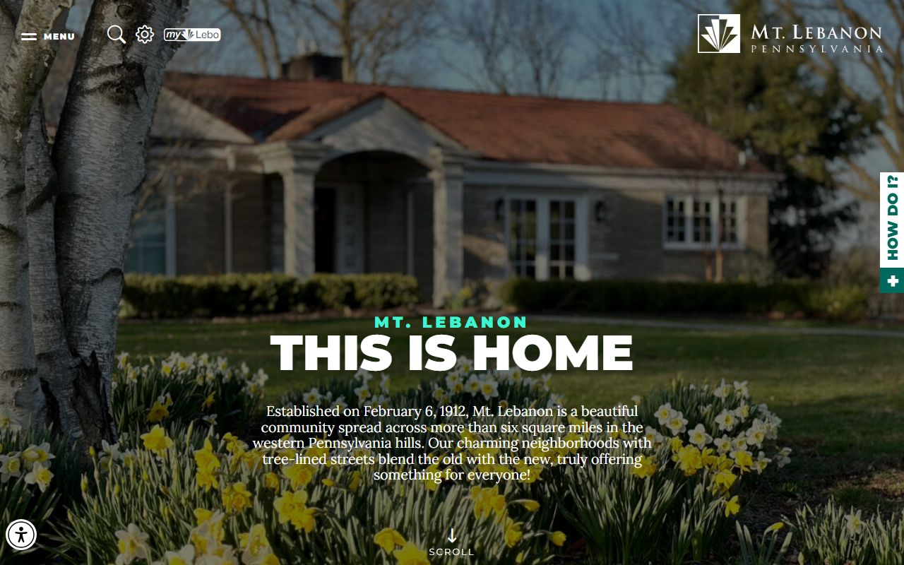 Mount Lebanon Township website in the Mount Lebanon Township phone directory